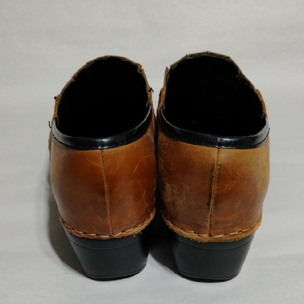 Bjorndal Tan Leather Women's Mules (A-77) - Picture 5 of 8